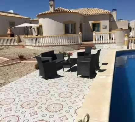 loue villa avec piscine région Alicante